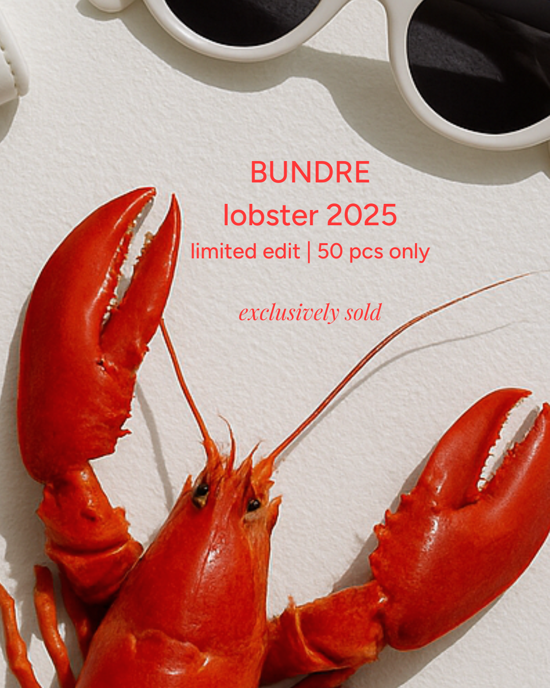 BUNDRE the lobster 25