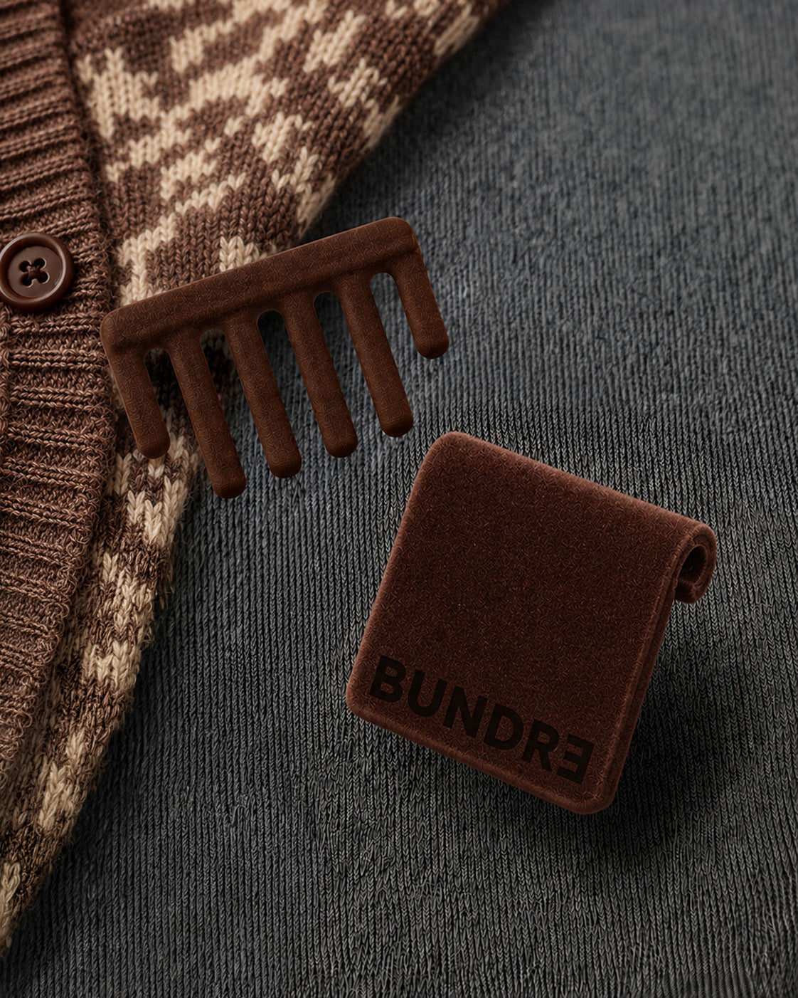 BUNDRE plush rich brown